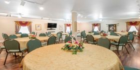 Reception room at Mount Vernon Memorial Park