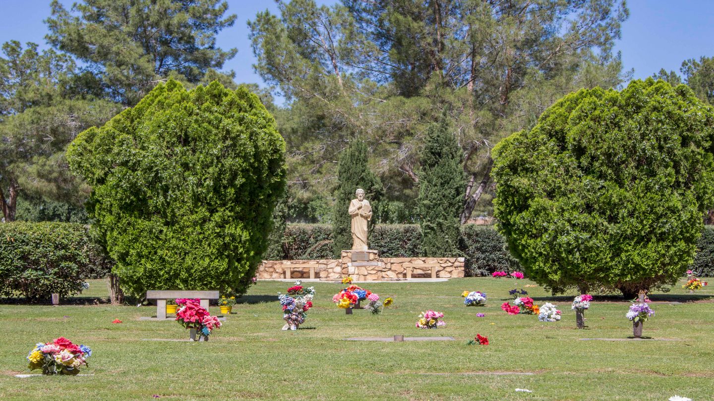 Cemetery grounds at West Resthaven Funeral Home & Resthaven Park Cemetery