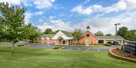 Front exterior building at Hoffmeister South County Chapel