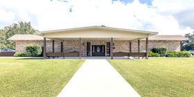 Front exterior building at White Funeral Home