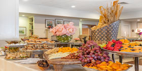 Catering display at Geo. H. Lewis & Sons Funeral Directors