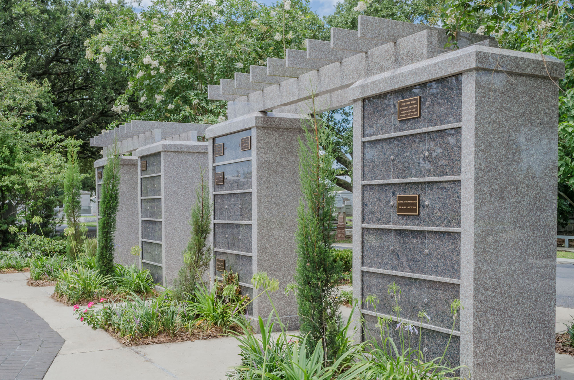 Tranquil Oaks Cremation Garden at Metairie Cemetery