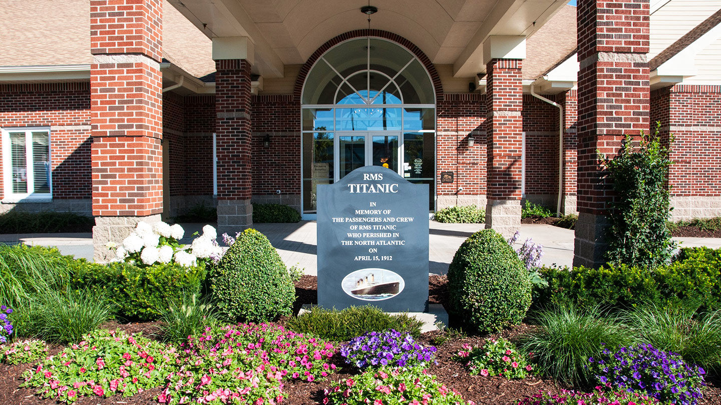 Entrance at JA Snow Funeral Home