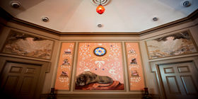 Unique feature at Berger Memorial Chapel