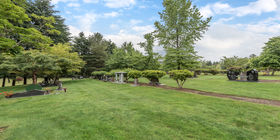 Cemetery grounds at Floral Hills Cemetery 