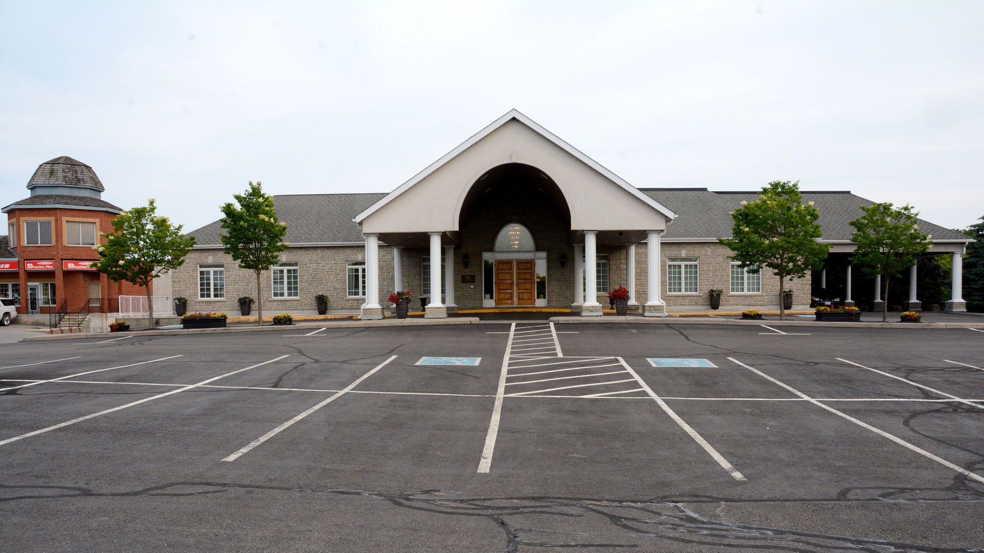 Front exterior at Oshawa Funeral Home