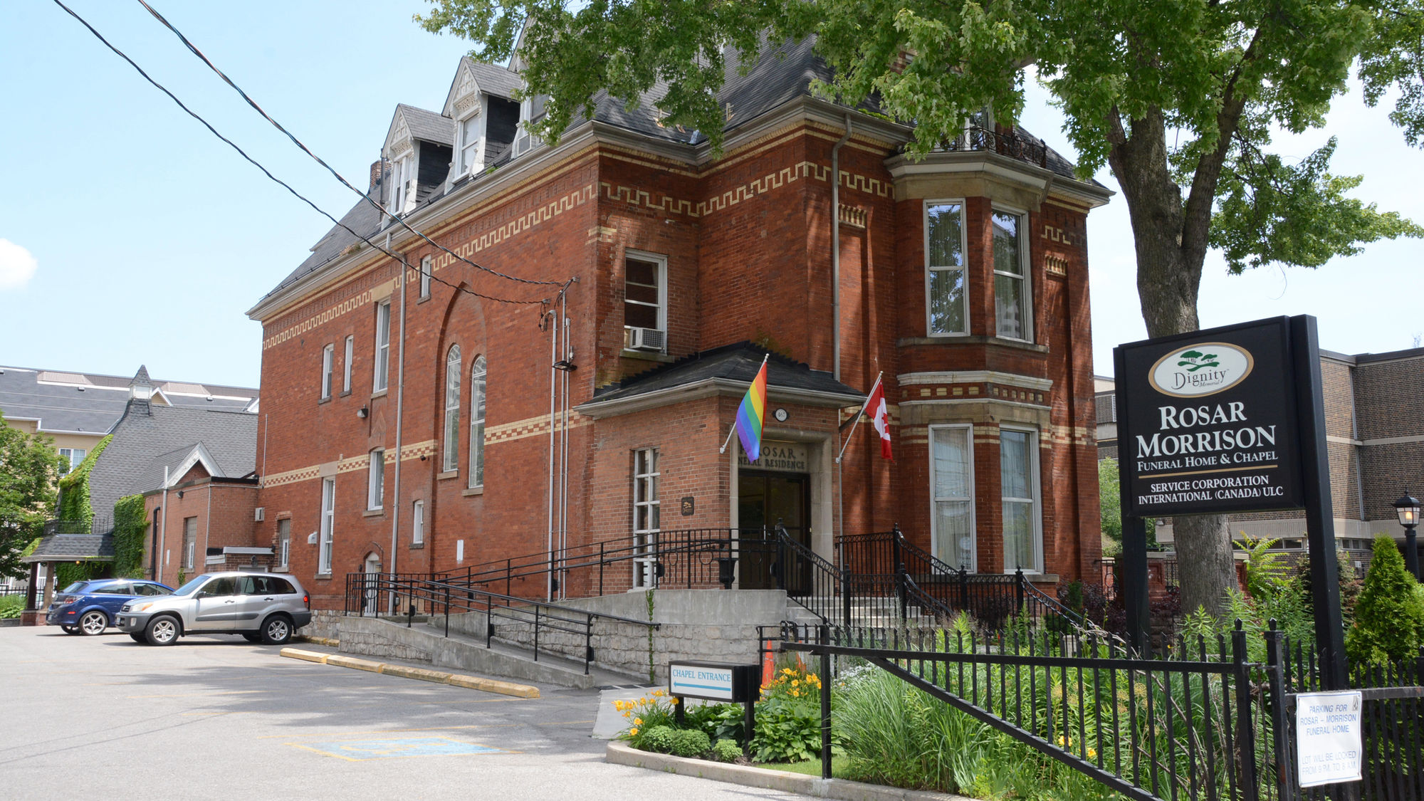 Front exterior at Rosar-Morrison Funeral Home & Chapel