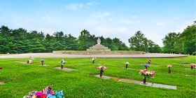 Cemetery grounds at Tyler Mountain Memory Gardens