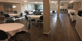 Tea room at Henderson's Fraser Valley Funeral Home 