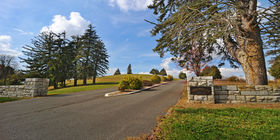 Entrance at Sunrise Burial Park