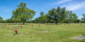 One of Many Beautiful Memorial Gardens at Cook-Walden/Capital Parks Funeral Home & Cemetery