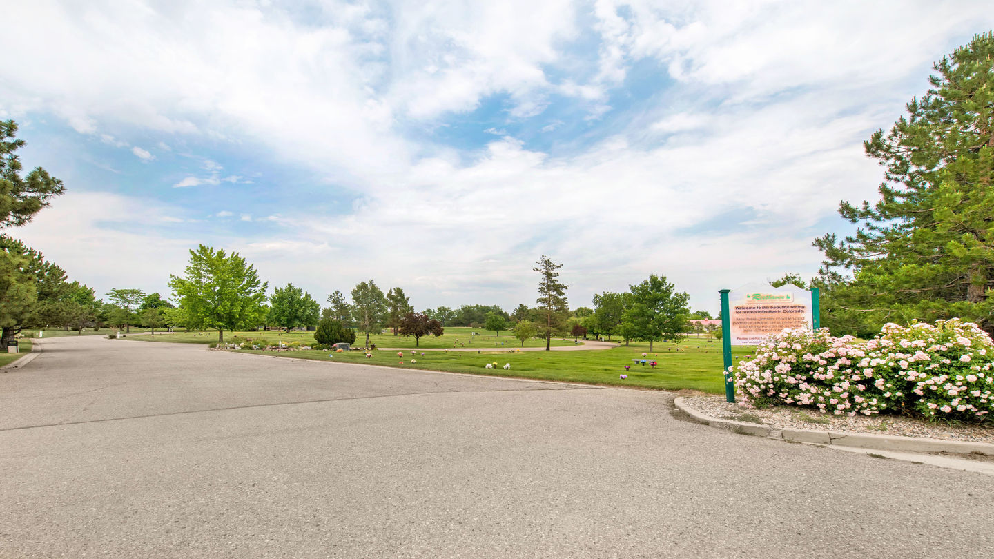 Front entrance at Resthaven Memory Gardens
