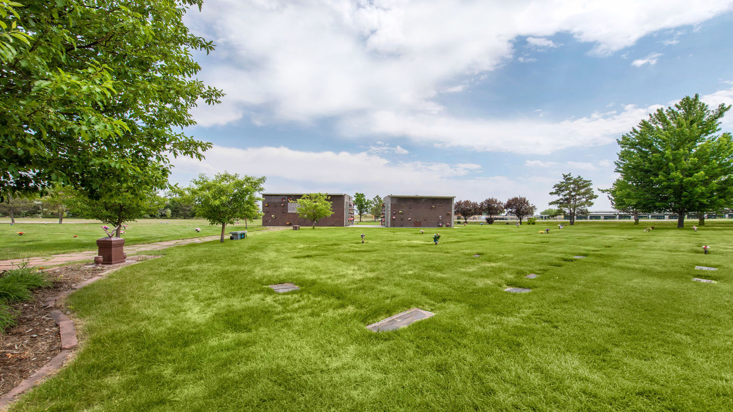 Cemetery grounds at Resthaven Memory Gardens