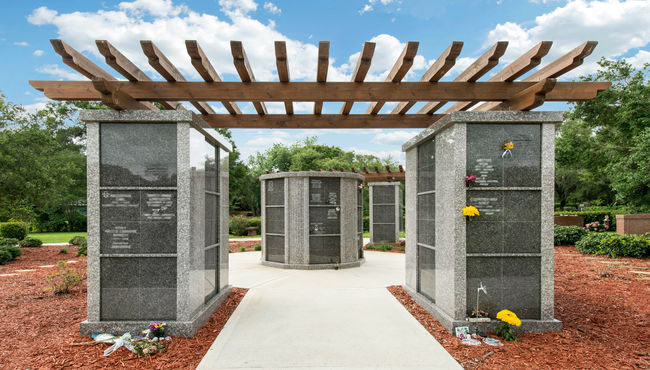 Cremation Garden at Sylvan Abbey Funeral Home & Memorial Park