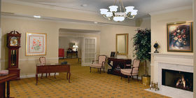 Lobby at Leppert Mortuaries – Carmel