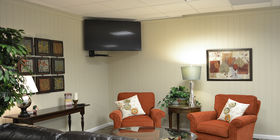 Sitting Area at Leppert Mortuaries – Carmel