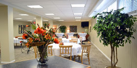 Reception Room at Leppert Mortuaries – Carmel