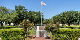 Veterans area at Highland Memorial Park