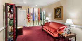 Sitting Area at Peninsula Memorial Park