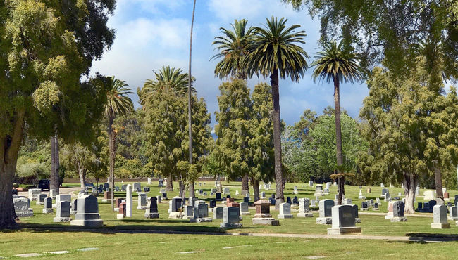 Cemetery Grounds at Pierce Brothers Santa Paula Cemetery