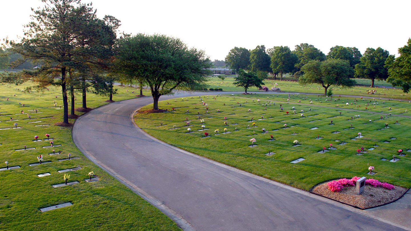 Grounds at Woodlawn Funeral Home and Cemetery