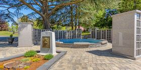 Special Garden Feature at Evergreen Washelli Funeral Home & Evergreen Washelli Cemetery