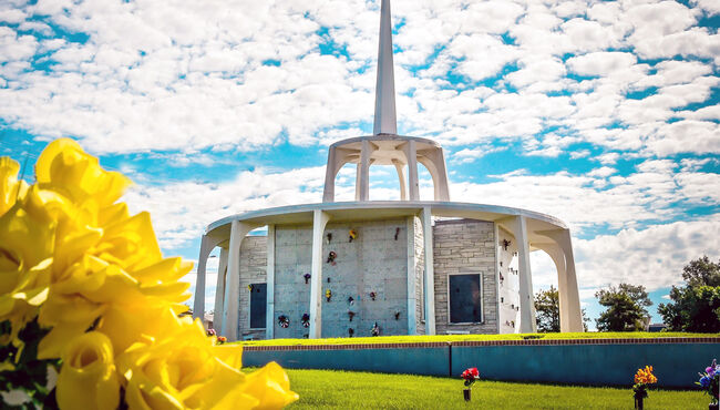 Mausoleum at Memorial Gardens Cemetery