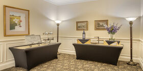 Reception Room at Heights Funeral Home