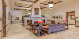 Sitting area at Brookside Funeral Home