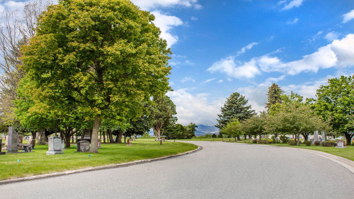 Cemetery grounds at Olinger Funeral, Cremation & Cemetery - Crown Hill