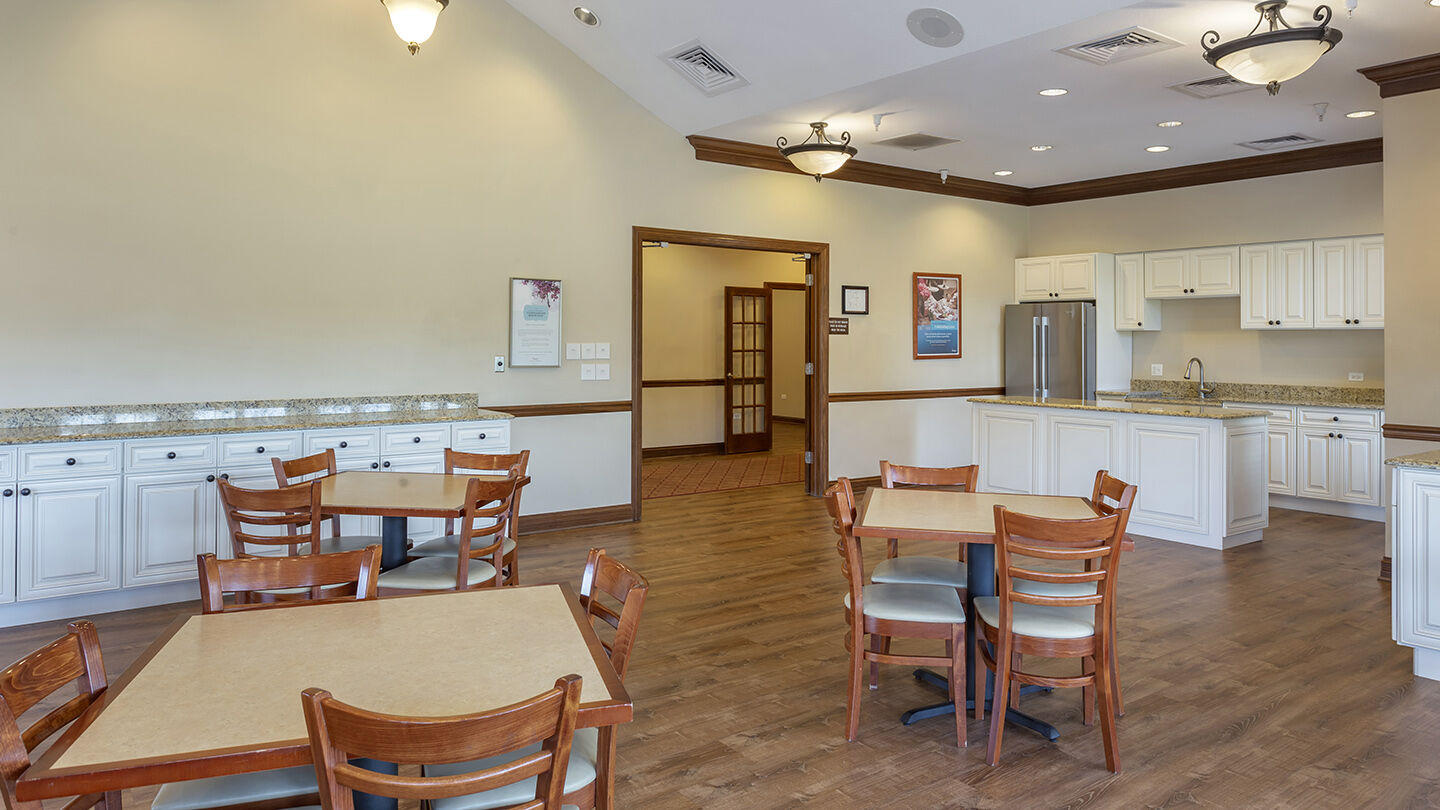 Reception Room at Woodlawn Funeral Home & Memorial Park