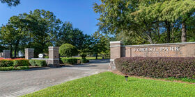 Entrance at Forest Park The Woodlands Funeral Home & Cemetery