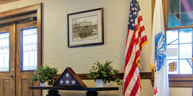 Lobby at Werst & LaBella Funeral Home