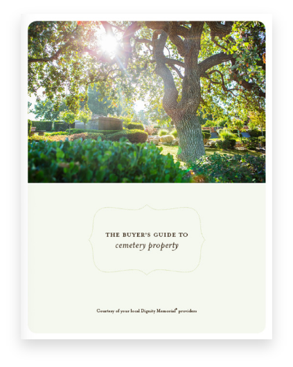 Buyer's Guide to Cemetery Property cover