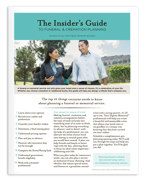 Download The Insider’s Guide to Funeral & Cremation Planning PDF