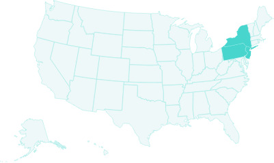middle atlantic region map