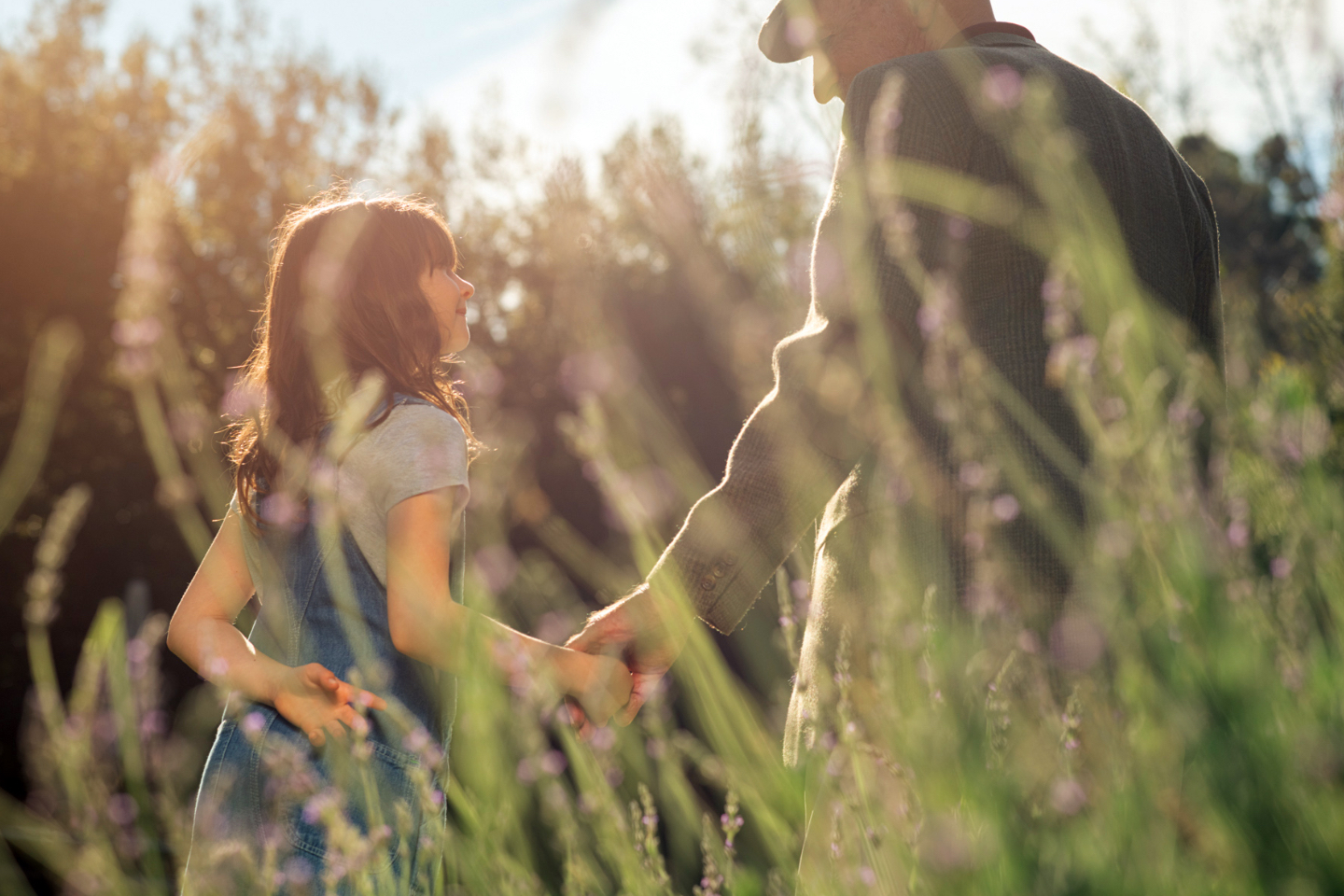 A couple sitting on a bench