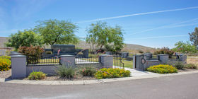 Estate area at Phoenix Memorial Park & Mortuary