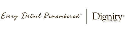 Every Detail Remembered Dignity Memorial footer logo