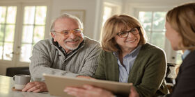 couple with associate pre planning