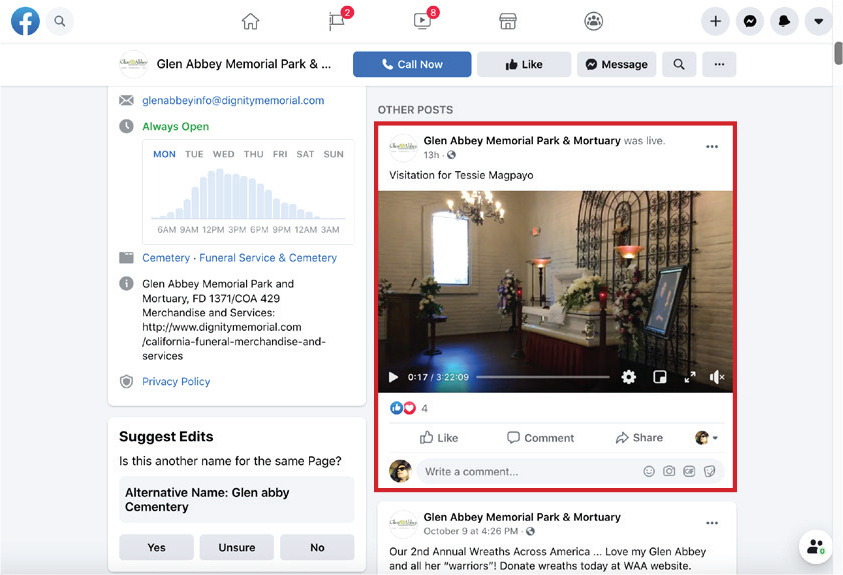 confirm livestream screenshot