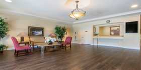 Lobby at Quattlebaum Funeral, Cremation, and Event Center