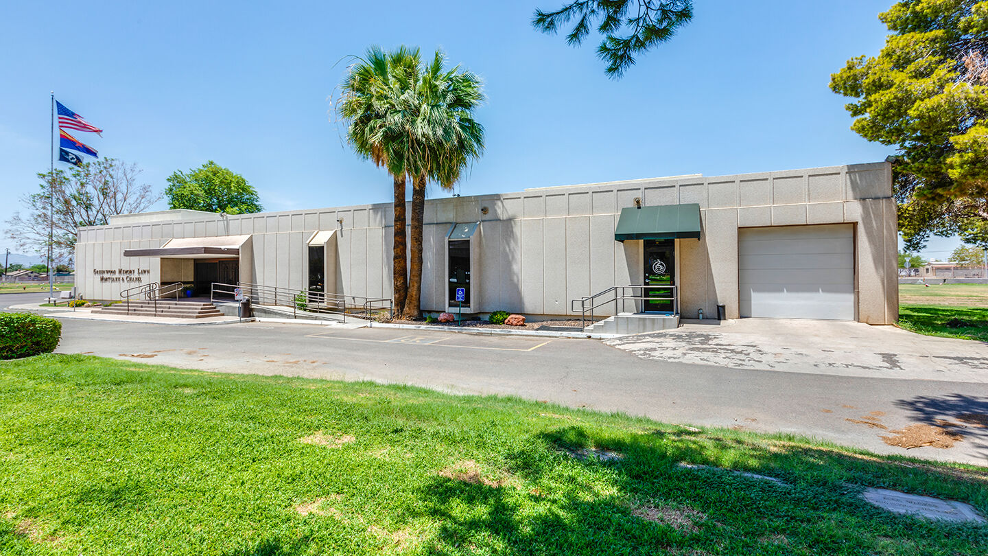 Exterior at Greenwood Memory Lawn Mortuary & Cemetery
