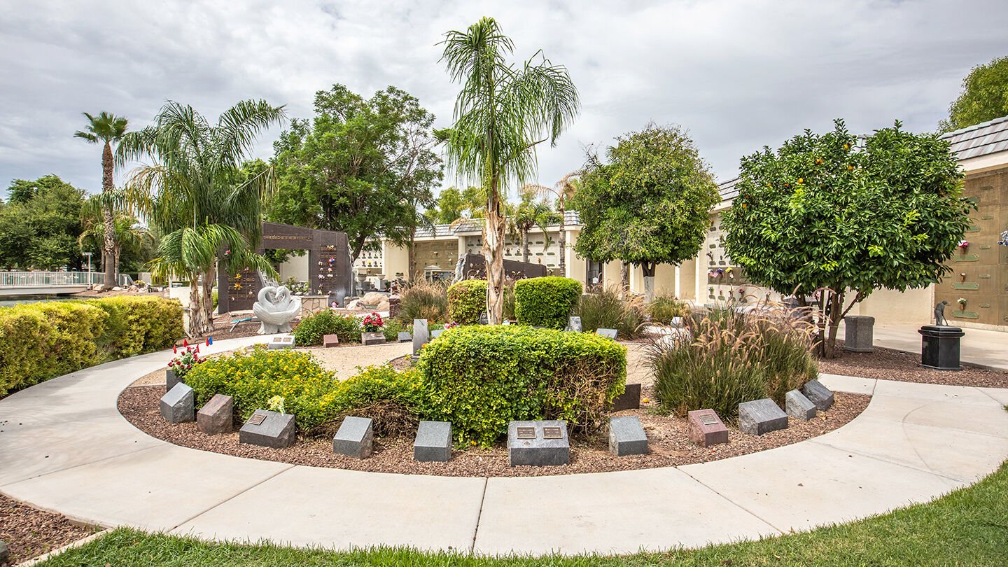 Cremation garden at Sunland Memorial Park, Mortuary & Cremation Center