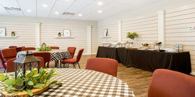 Standard venue for reception at Mitchell Funeral Home at Raleigh Memorial Park