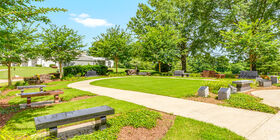 Cremation garden at Raleigh Memorial Park & Mitchell Funeral Home