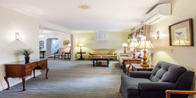 Sitting area at Nickerson-Bourne Funeral Home