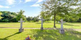 Cemetery grounds at Knollwood Memorial Park