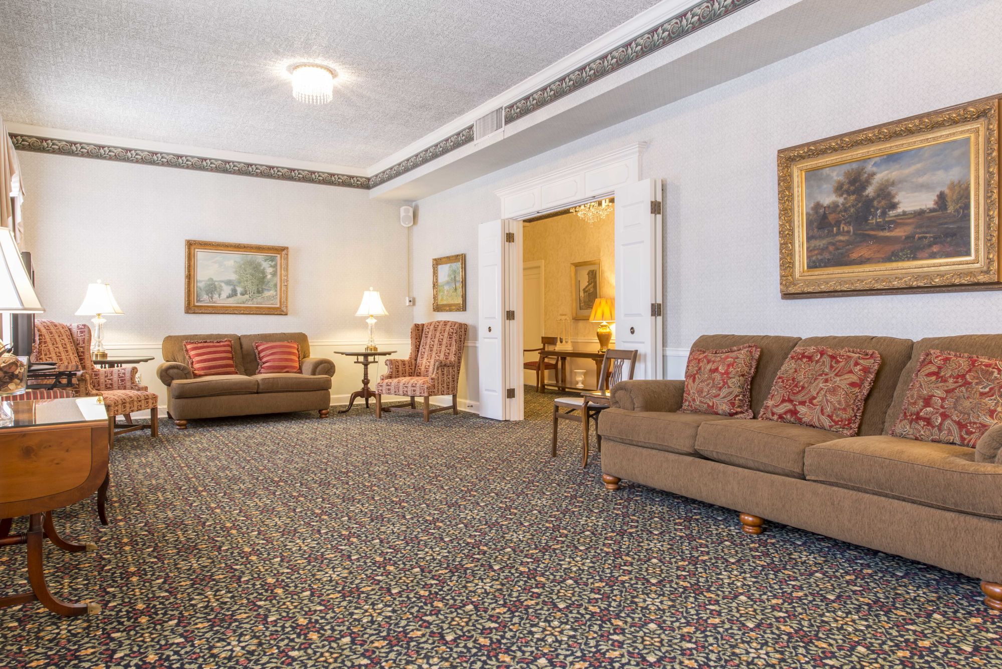 Family lounge at H.P. Brandt Funeral Home Inc. 
