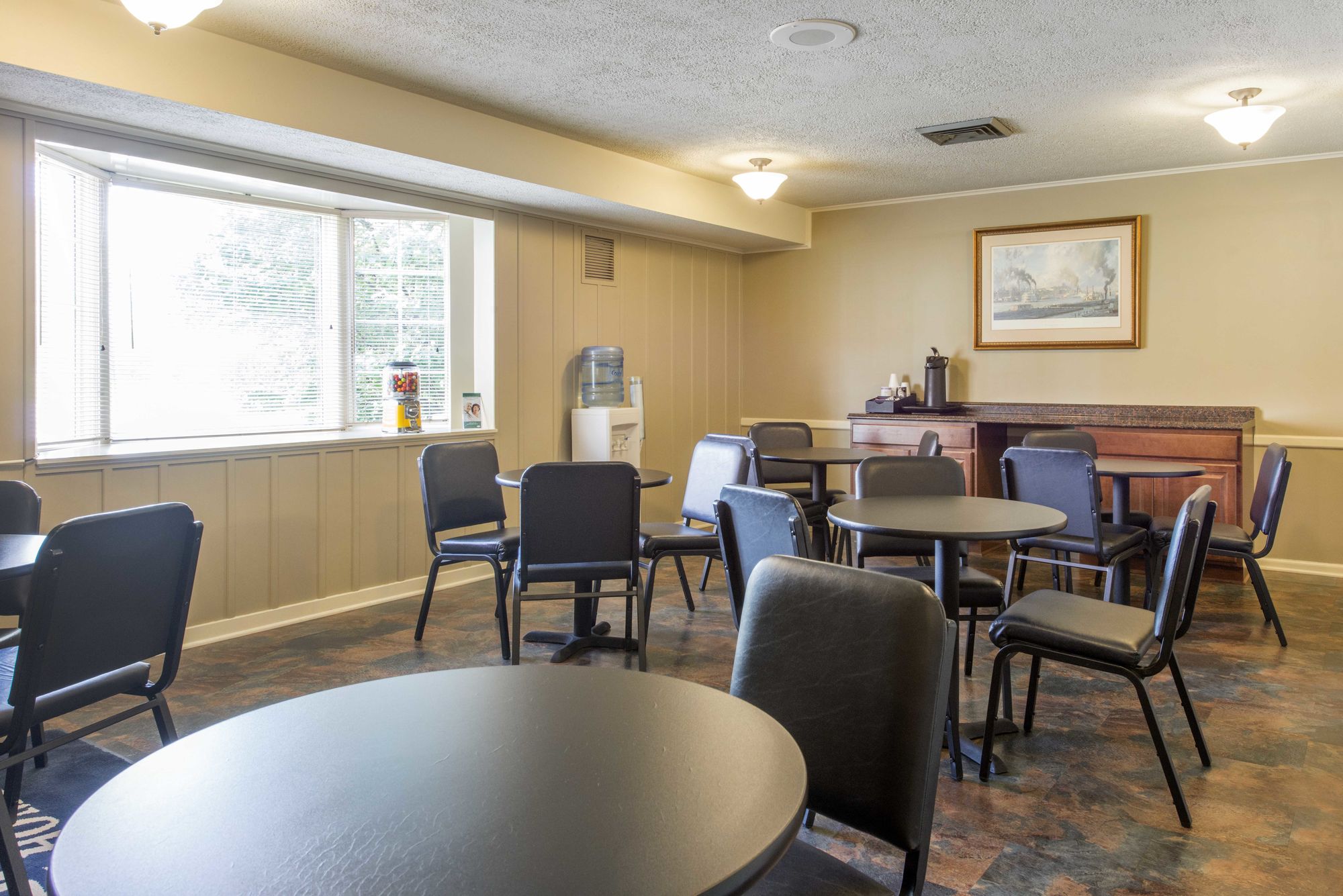 Reception room at H.P. Brandt Funeral Home Inc. 